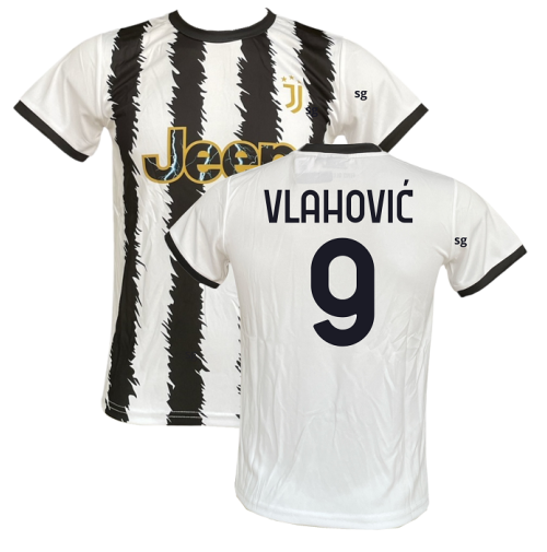 Maglia Juventus Vlahovic 9 ufficiale replica 2023/2024 personalizzata